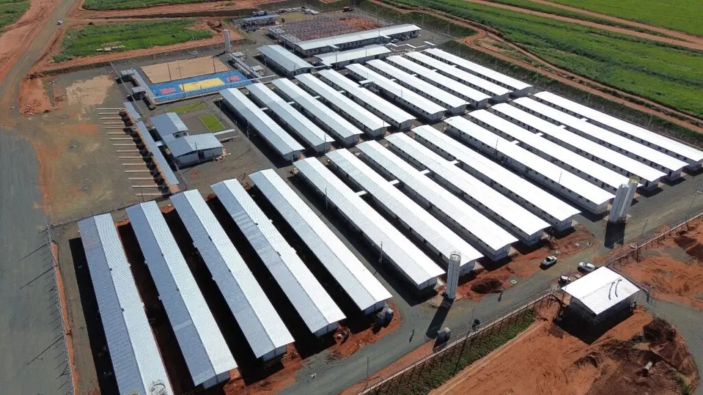 Cidade modular em Inocência (MS)