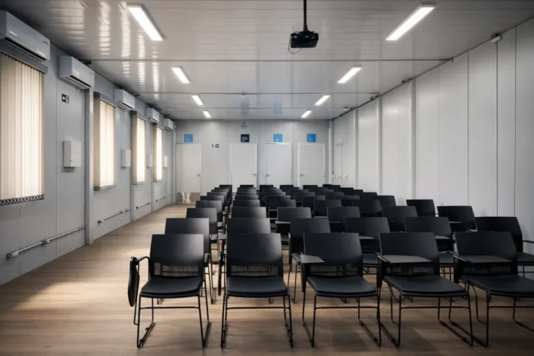 Módulo Opus configurado como sala de treinamento